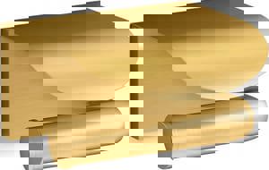 Wall Toilet Tissue Holder in Vibrant Brushed Moderne Brass